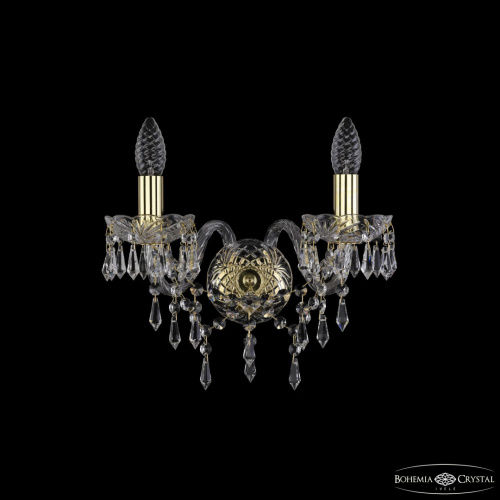 Бра хрустальные 1403B/2/141 G Бра хрустальные 1403B/2/141 G