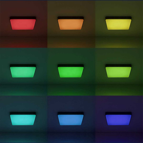 Потолочный светодиодный светильник с пультом ДУ Citilux Купер RGB Черный CL724K105G1 фото 6