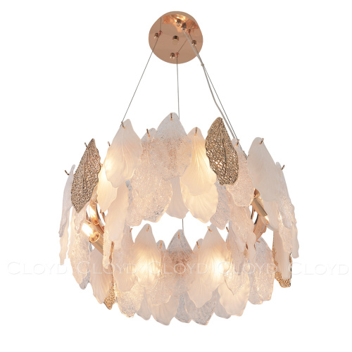 Люстра Cloyd SENEGAL-B C6 / Ø50 см - с золотыми листьями - золото (арт.11170) фото 2