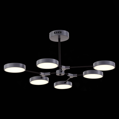 SLE6003-702-06 Светильник потолочный Серый, Черный/Серый LED 6*10W MONTA SLE6003-702-06 Светильник потолочный Серый, Черный/Серый LED 6*10W MONTA