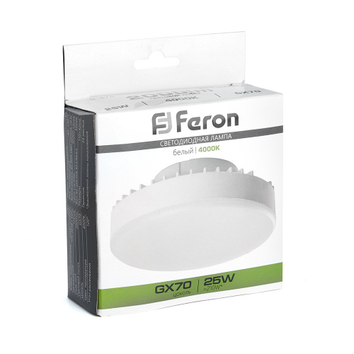 Лампа светодиодная Feron LB-474 GX70 25W 175-265V 4000K фото 5