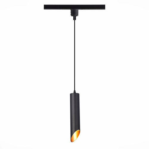 ST152.406.01 Светильник трековый Черный GU10 1*50W IP20 D60xH300 220V Без ламп BASE фото 3
