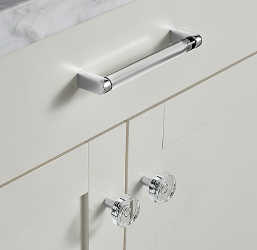 Ручка-скоба Lambeth Crystal L.20.3 Polished Chrome фото 3