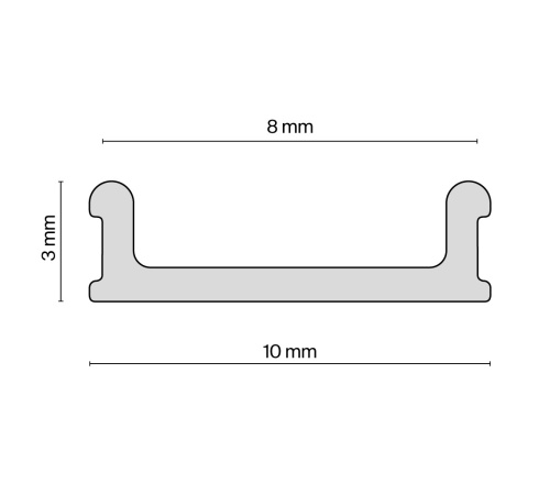 Комплектующие для профиля Technical ALM012-SC-W фото 6