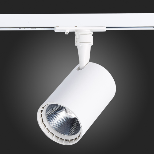ST351.536.15.24 Св-к трек. Белый LED 1*15W 3000K 1 350Lm Ra?80 24° IP20 L118xW78xH174 100-240V BASE фото 2