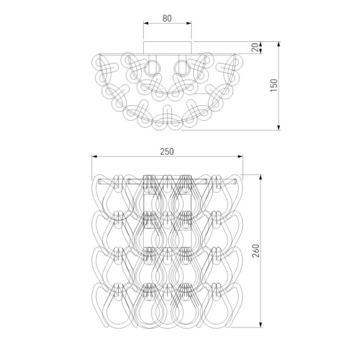 Настенный светильник Bogates Cappio 380/2 a069358 фото 5