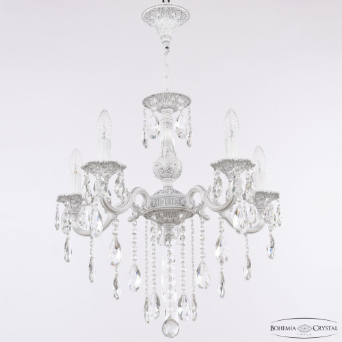 Люстра с хрустальными подвесками AL78101/5/175 B WMN Bohemia Ivele Crystal (Богемия Ивеле Кристалл)