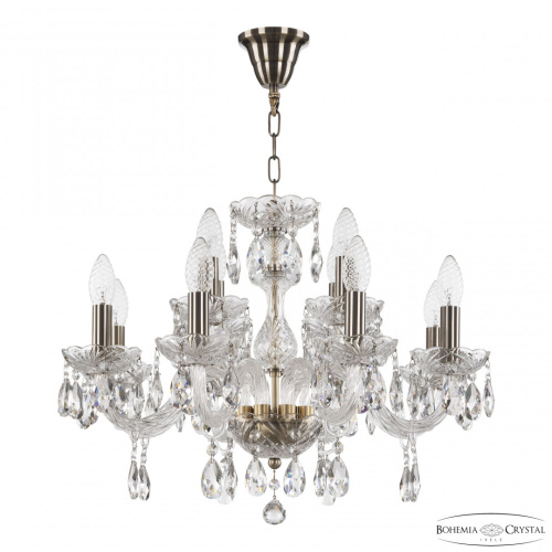 Люстра хрустальная 117/8+4/195 Pa Bohemia Ivele Crystal (Богемия Ивеле Кристалл) Люстра хрустальная 117/8+4/195 Pa Bohemia Ivele Crystal (Богемия Ивеле Кристалл)