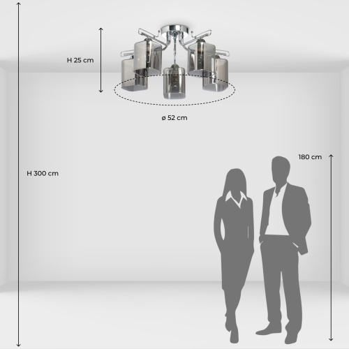 Люстра потолочная De City Олимпия 106010105 фото 6