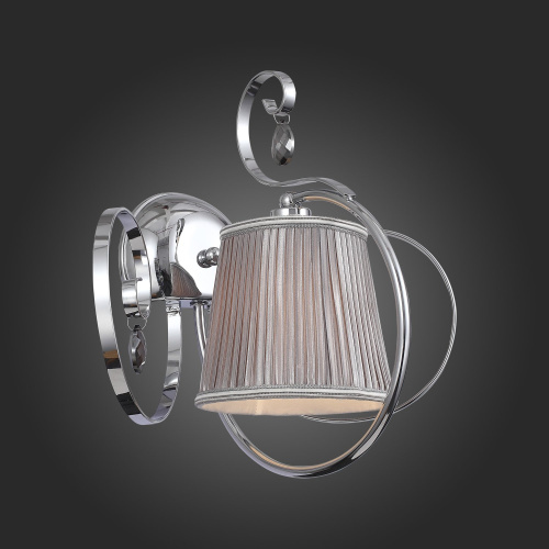 SL177.101.01 Светильник настенный Хром/Серебристый E14 1*40W AZZURRO фото 8