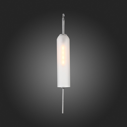 SL1145.151.01 Светильник настенный ST-Luce Хром/Белый E27 1*60W CALLANA фото 2