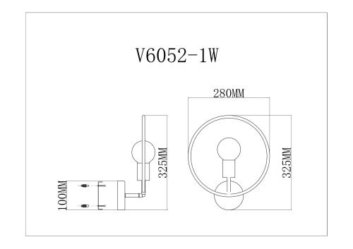 Настенный светильник Moderli V6052-1W Sachara фото 2