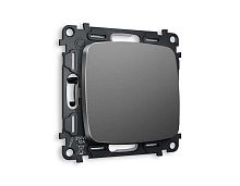 Комплект механизма 1-кл перекрестного выключателя AMBRELLA VOLT OMEGA Антрацит серый QUANT (OP6510, VM112) MO651030