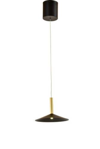 Люстра подвесная Alfa Light F3924-23 black+gol d 5W φ21*14*H (45, 210）