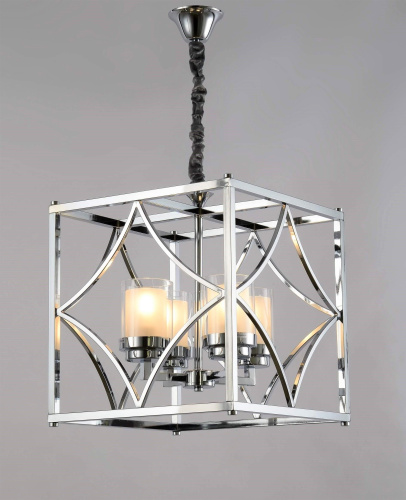 Подвесная люстра Lumina Deco Quadrato LDP 1223-4 CHR фото 4