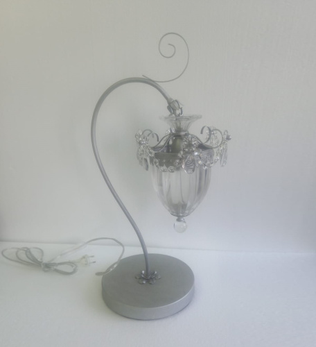 Настольная лампа MT10357-1A silver Настольная лампа MT10357-1A silver