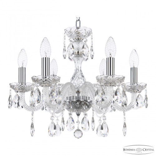 Люстра хрустальная 117/6/165 Ni Bohemia Ivele Crystal (Богемия Ивеле Кристалл)