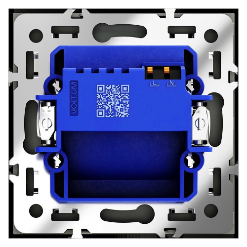 Подсветка светодиодная встраиваемая Voltum S70 с датчиком, (графит) VLS070707 фото 4