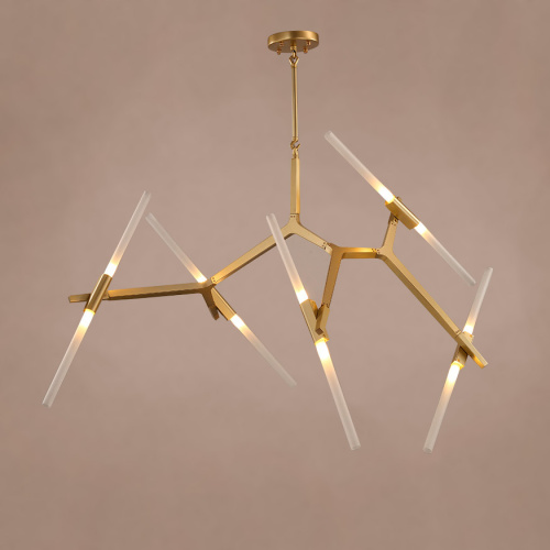 Люстра Agnes 10 gold фото 4 Люстра Agnes 10 gold фото 4