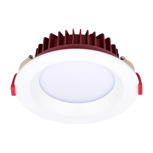 ST752.548.12 Св-к встр. Белый LED 1*12W 4000K 960Lm Ra80 100° IP44 D115xH47 100-240VV Встраиваемые светильники фото 3