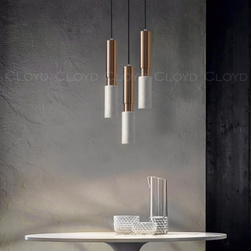 Подвесной светильник Cloyd SEQUEL P1 / латунь - бел.мрамор (арт.11061) фото 6