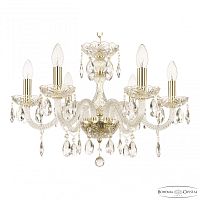 Люстра хрустальная 117/6/195 G Bohemia Ivele Crystal (Богемия Ивеле Кристалл)