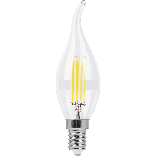 Лампа светодиодная Feron LB-74 Свеча на ветру E14 9W 230V 2700K фото 2