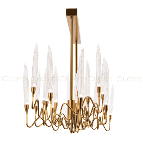 Люстра Cloyd ZOAR C26 / шир. 120 см - латунь (арт.10407) фото 2