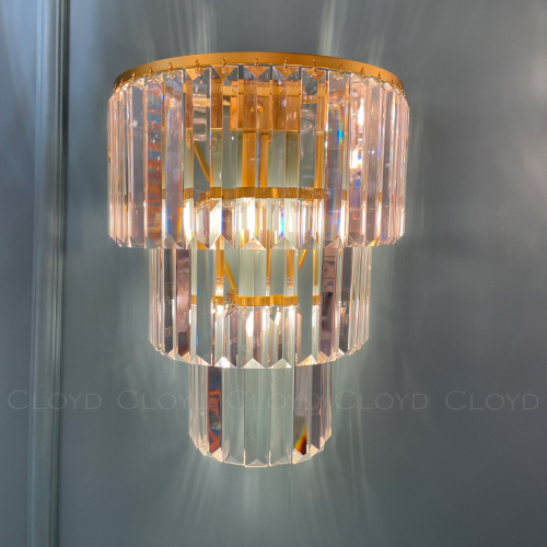 Бра Cloyd ORDINAL-A W3 / выс. 36 см - латунь (арт.20185) фото 4