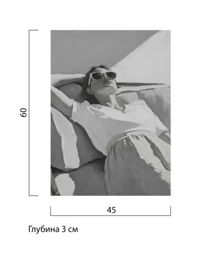 Интерьерная картина "Poolside Lounger" фото 5