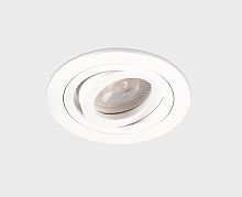 M02-026019 white светильник встраиваемый поворотный