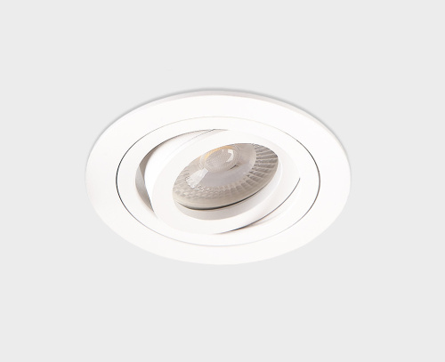 M02-026019 white светильник встраиваемый поворотный