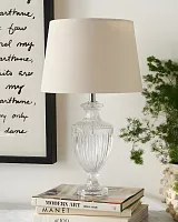 Хрустальная настольная лампа "Абель"