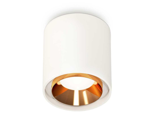 Комплект накладного светильника Ambrella light Techno Spot XS7722004 SWH/PYG белый песок/золото желтое полированное (C7722, N7034)
