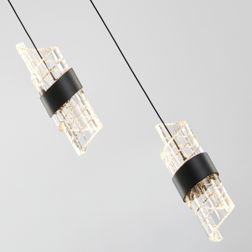 Подвесной светильник MD23001022-3A matt black фото 4