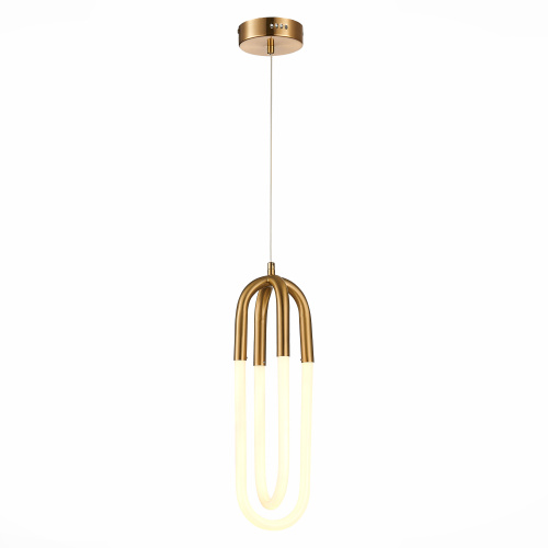SL1579.303.02 Подвес ST-Luce Латунь/Латунь, Белый LED 2*14W 3000K MOFISTO фото 8