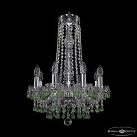 Люстра хрустальная 1410/8/141/h-60 Ni V5001 Bohemia Ivele Crystal (Богемия Ивеле Кристалл)