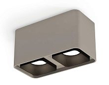 Комплект накладного светильника Ambrella light Techno Spot XS7852002 SGR/SBK серый песок/черный песок (C7852, N7702)