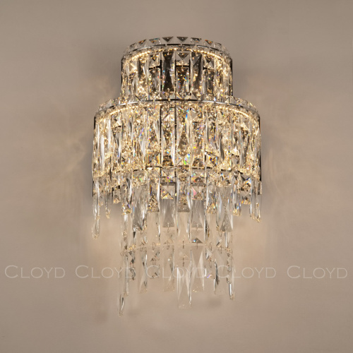 Бра Cloyd ANTREA-A W2 / выс. 48 см - хром (арт.20340) фото 3