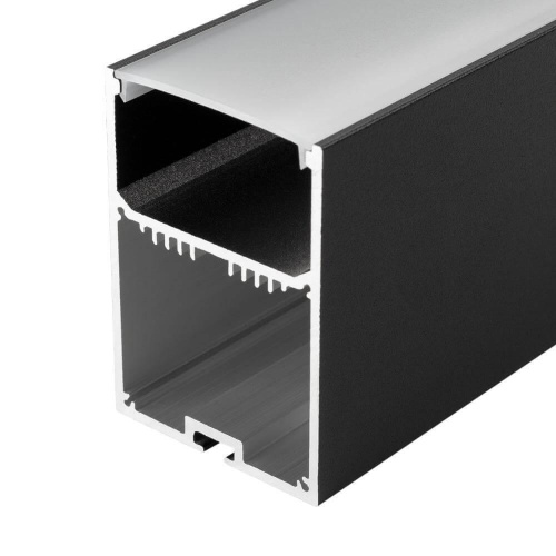 Профиль с рассеивателем Arlight SL-LINE-4970-2500 BLACK+OPAL 027989 Профиль с рассеивателем Arlight SL-LINE-4970-2500 BLACK+OPAL 027989