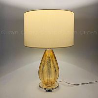 Настольная лампа Cloyd CEREUS-A T1 / крем. - выс. 58 см - янтарн. стекло (арт.30041)