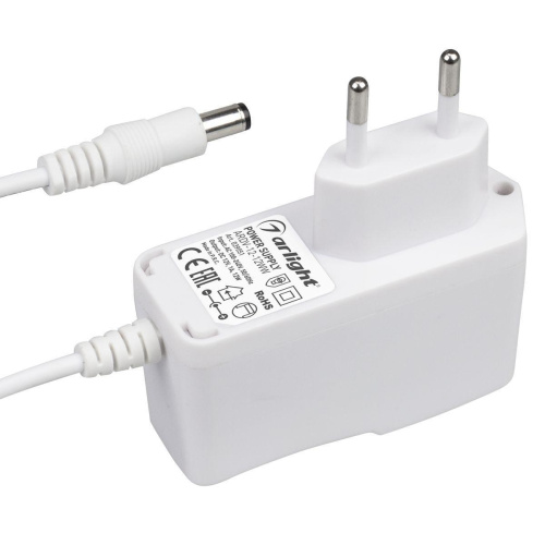 Блок питания Arlight ARDV-12-12WW 12V 12W IP20 1A 039051 Блок питания Arlight ARDV-12-12WW 12V 12W IP20 1A 039051