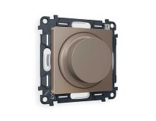 Комплект механизма светорегулятора универсального AMBRELLA VOLT ALFA Темная бронза матовый 25-600W/LED5-300W QUANT (AP6355, VM136) MA635510