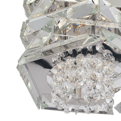 SL6137.103.01 Светильник подвесной ST-Luce никель/прозрачный E14 1*40W STROZZI фото 5