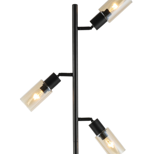 Напольный светильник Escada 10172/T E14*40W Black/Amber фото 3