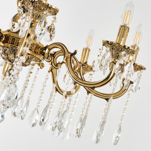 Люстра с хрустальными подвесками AL78101/8/250 A GB Bohemia Ivele Crystal (Богемия Ивеле Кристалл) фото 2