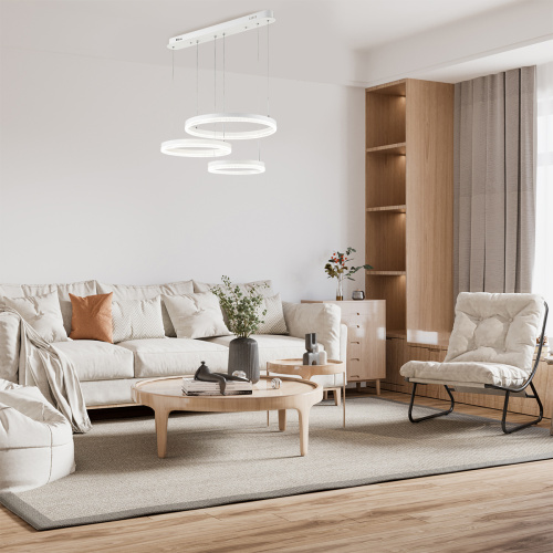 Подвесной светильник Escada 10223/3 LED*75W White фото 6