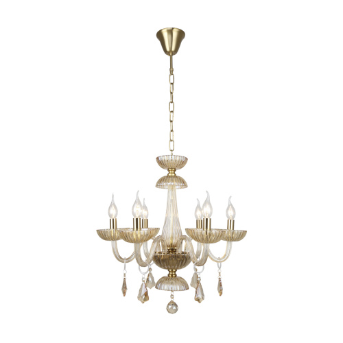 Подвесной светильник Escada 590/6PL E14*40W Gold