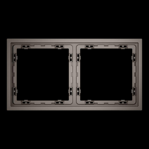 Рамка пластиковая S70 на 2 пост, (капучино) Voltum VLS100214 Рамка пластиковая S70 на 2 пост, (капучино) Voltum VLS100214