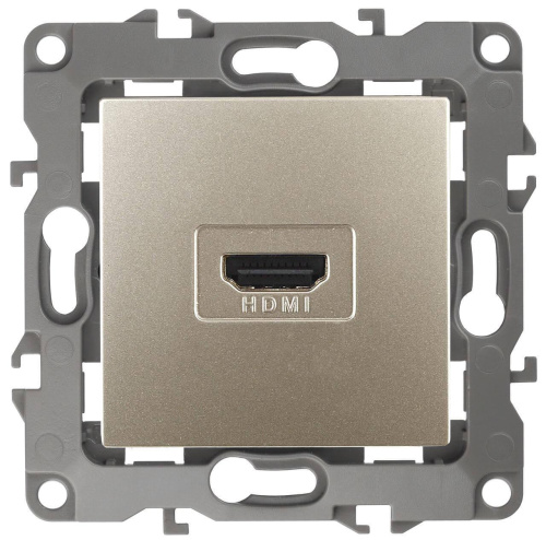 Розетка HDMI ЭРА 12 12-3114-04 Б0027484 Розетка HDMI ЭРА 12 12-3114-04 Б0027484